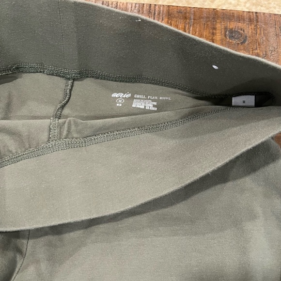 Aerie Green and Gray Legging Bundle - Picture 3 of 4